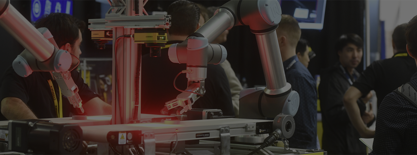 Robot in Display on the Expo Hall Floor